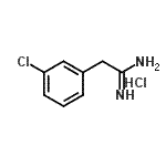 CAS#: 55154-89-7, 2-(3-Chlorophenyl)Ethanimidamide Hydrochloride (1:1)