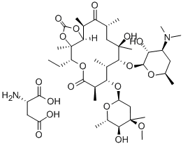 CAS#: 55171-82-9, Erythromycin A 11,12-Carbonate L-Aspartate