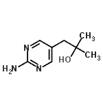 CAS#: 55179-64-1, 1-(2-Amino-5-Pyrimidinyl)-2-Methyl-2-Propanol