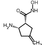 CAS#: 551936-58-4, (1R,2S)-2-Amino-N-Hydroxy-4-Methylenecyclopentanecarboxamide