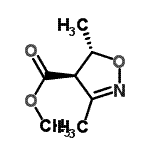 CAS#: 551943-49-8, Methyl (4R,5S)-3,5-Dimethyl-4,5-Dihydro-1,2-Oxazole-4-Carboxylate