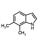CAS#: 55199-24-1, 6,7-Dimethyl-1H-Indole
