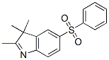 CAS 登录号：55203-59-3， 2,3,3-三甲基-5-(苯基磺酰基)-3H-吲哚