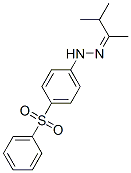 CAS 登录号：55203-60-6， 3-甲基丁烷-2-酮[4-(苯基磺酰基)苯基]腙