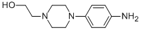 CAS 登录号：5521-39-1， 2-[4-(4-氨基苯基)哌嗪-1-基]乙烷-1-醇
