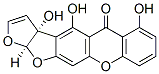 CAS#: 55256-56-9, (3aR,12aR)-3a,12alpha-Dihydro-3a,4,6-Trihydroxy-5H-Furo[3',2':4,5]Furo[3,2-b]Xanthen-5-One