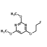 CAS#: 552882-15-2, 4-(2-Fluoroethoxy)-2,6-Dimethoxypyrimidine
