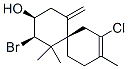 CAS#: 55303-97-4, (2R,3S,6R)-2-Bromo-8-chloro-1,1,9-trimethyl-5-methylene-Spiro[5.5]undec-8-en-3-ol