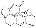 CAS 登录号：5531-67-9， (13bS)-5,6,8,9-四氢-11-羟基-2,12-二甲氧基-3H-吲哚并[7a,1-a]异喹啉-3-酮