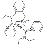 CAS#: 55349-54-7, Tris(Phenylmethyl)Stannyl Diethylaminomethanedithioate