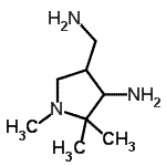 CAS#: 55372-62-8, 4-(Aminomethyl)-1,2,2-Trimethyl-3-Pyrrolidinamine