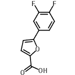 CAS 登录号：55377-81-6， 5-(3,4-二氟苯基)呋喃-2-羧酸