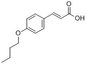 CAS 登录号：55379-96-9， 3-(4-丁氧基苯基)-2-丙烯酸
