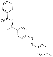 CAS#: 55398-25-9, N-(Benzoyloxy)-N-methyl-4-[(4-methylphenyl)azo]-Benzenamine