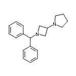 CAS#: 55438-67-0, 1-[1-(Diphenylmethyl)-3-Azetidinyl]Pyrrolidine