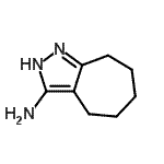CAS#: 55440-18-1, 2,4,5,6,7,8-Hexahydrocyclohepta[c]Pyrazol-3-Amine