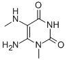 CAS 登录号：55441-70-8， 6-氨基-1-甲基-5-(甲基氨基)尿嘧啶