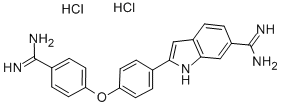 CAS 登录号：55453-00-4， 4-脒基苯基 4-(6-脒基-2-吲哚基)苯基醚二盐酸盐