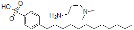 CAS#: 55470-69-4, 4-Dodecyl-Benzenesulfonic Acid Compd. With N,N-Dimethyl-1,3-Propanediamine (1:1)