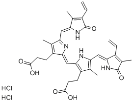 CAS#: 55482-27-4, Biliverdin Dihydrochloride