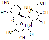 CAS#: 55484-62-3, 4-O-(2-Amino-2-Deoxy-alpha-D-Glucopyranosyl)-5-O-(beta-D-Xylofuranosyl)-2-Deoxy-D-Streptamine