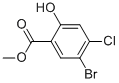 CAS 登录号：55488-81-8， 5-溴-4-氯-2-羟基苯甲酸甲酯