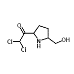 CAS#: 55505-35-6, 2,2-Dichloro-1-[5-(Hydroxymethyl)-2-Pyrrolidinyl]Ethanone