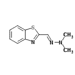 CAS#: 55513-32-1, 2-[(E)-(Dimethylhydrazono)Methyl]-1,3-Benzothiazole
