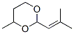CAS 登录号：55546-11-7， 4-甲基-2-(2-甲基-1-丙烯基)-1,3-二恶烷