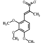 CAS#: 5556-77-4, 1,2,3-Trimethoxy-4-[(1E)-2-Nitro-1-Propen-1-Yl]Benzene