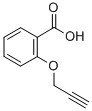 CAS 登录号：55582-31-5， 2-(2-丙炔基氧基)苯甲酸