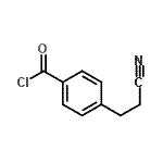 CAS#: 55584-02-6, 4-(2-Cyanoethyl)Benzoyl Chloride