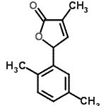 CAS 登录号：55591-07-6， 5-(2,5-二甲基苯基)-3-甲基-2(5H)-呋喃酮