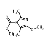 CAS#: 556079-85-7, Methyl 4-Methoxy-2,5-Dimethyl-1H-Imidazole-1-Carboxylate