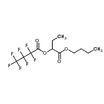 CAS#: 55649-48-4, 1-Butoxy-1-Oxo-2-Butanyl Heptafluorobutanoate