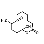 CAS#: 55649-87-1, 9,12-Dimethyloxacyclododecane-2,8-Dione