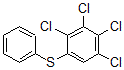 CAS#: 55741-09-8, 1,2,3,4-Tetrachloro-5-(phenylthio)benzene