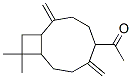 CAS#: 55790-53-9, 1-[10,10-Dimethyl-2,6-Bis(Methylene)Bicyclo[7.2.0]Undec-5-Yl]Ethan-1-One