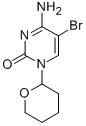 CAS 登录号：5580-94-9， 4-氨基-5-溴-1-(四氢-2H-吡喃-2-基)嘧啶-2(1H)-酮