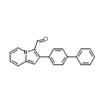 CAS#: 558473-55-5, 2-(4-Biphenylyl)-3-Indolizinecarbaldehyde