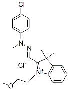 CAS#: 55850-00-5, 2-[[(4-Chlorophenyl) Methylhydrazono]Methyl]-1-(2-Methoxyethyl)-3,3-Dimethyl-3H-Indolium Chloride