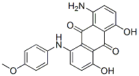 CAS#: 55851-03-1, 1-Amino-4,5-Dihydroxy-8-[(4-Methoxyphenyl)Amino]Anthraquinone