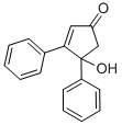 CAS 登录号：5587-78-0， 4-羟基-3,4-二苯基-环戊-2-烯酮