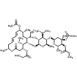 CAS 登录号：55881-07-7， (4R,5S,6S,7R,9R,10R,11E,13E,16R)-10-乙酰氧基-6-{[(2S,3R,4R,5S,6R)-5-{[(2S,4R,5S,6S)-4-乙酰氧基-4,6-二甲基-5-(丙酰氧基)四氢-2H-吡喃-2-基]氧基}-4-(二甲基氨基)-3-羟基-6-甲基四氢-2H-吡喃-2-基]氧基}-5-甲氧基-9,16-二甲基-2-氧代-7-(2-氧代乙基)氧杂环十六碳-11,13-二烯-4-基丙酸酯