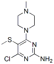 CAS#: 55921-66-9, 4-Chloro-6-(4-Methylpiperazino)-5-(Methylthio)Pyrimidin-2-Amine