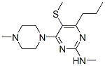 CAS#: 55921-72-7, N-Methyl-4-(4-Methylpiperazino)-5-Methylthio-6-Propyl-2-Pyrimidinamine