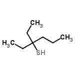 CAS#: 55956-00-8, 3-Ethyl-3-Hexanethiol