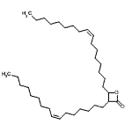CAS#: 56000-16-9, 4-[(8Z)-8-Heptadecen-1-Yl]-3-[(7Z)-7-Hexadecen-1-Yl]-2-Oxetanone