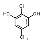 CAS#: 56021-31-9, 2-Chloro-5-Methyl-1,3-Benzenediol
