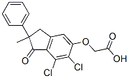CAS#: 56049-88-8, [(6,7-Dichloro-2,3-Dihydro-2-Methyl-1-Oxo-2-Phenyl-1H-Inden-5-Yl)Oxy]Acetic Acid